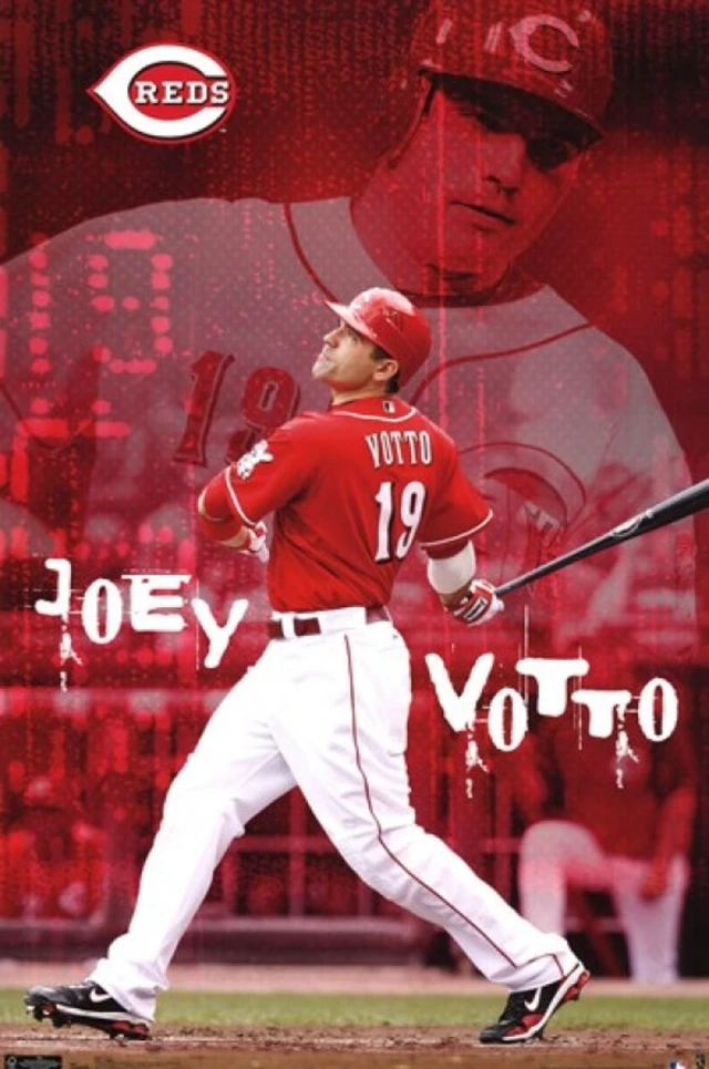 Alt view image 2 of 4 - Reds - J Votto Poster Print (24x36)