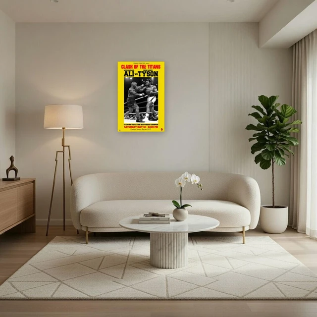 Alt view image 3 of 4 - Ali vs Tyson Neverwuz Promotions Poster