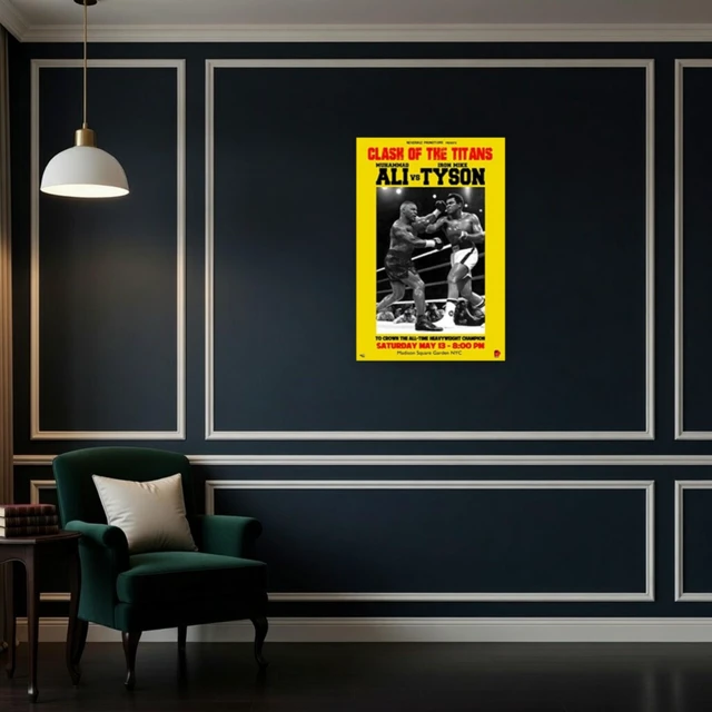 Alt view image 4 of 4 - Ali vs Tyson Neverwuz Promotions Poster