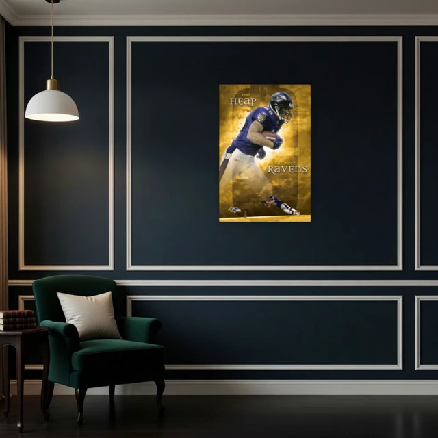 Alt view image 4 of 4 - Todd Heap Poster Print - 24x36 Art for Sports Fans