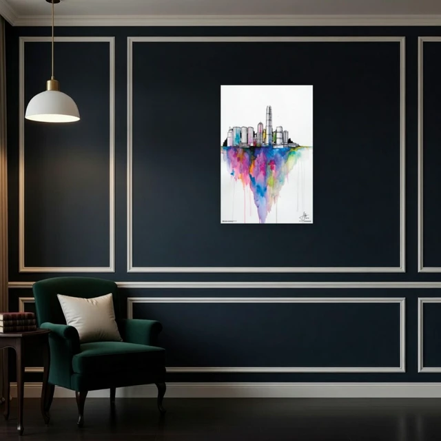 Alt view image 4 of 4 - Marc Allante Monolith II Poster - Stunning Art Print
