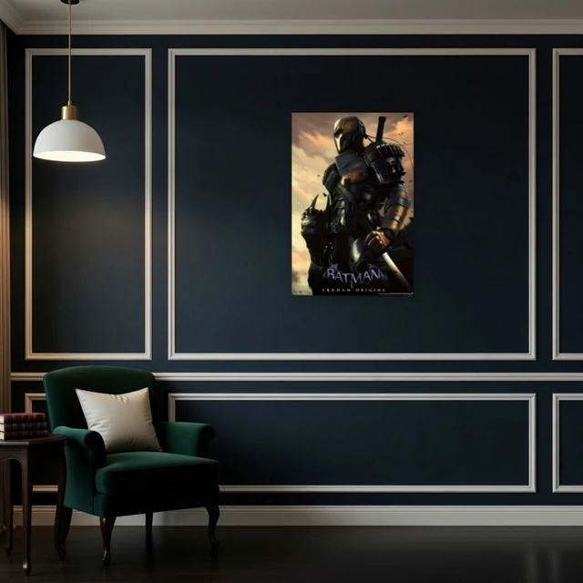Alt view image 4 of 4 - Batman Arkham Origins Deathstroke Poster Print