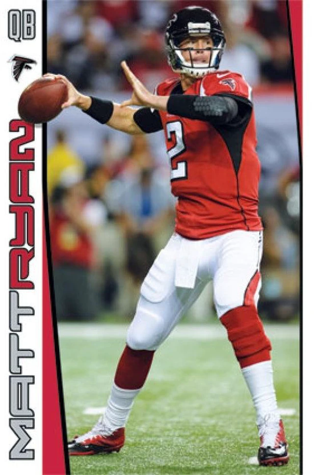 Main image of Atlanta Falcons Matt Ryan 2014 Poster Print