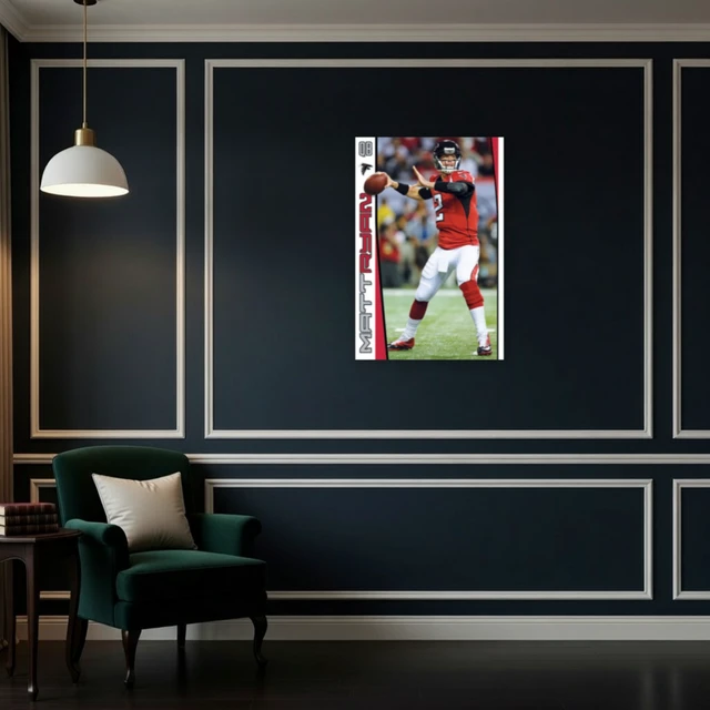 Alt view image 4 of 4 - Atlanta Falcons Matt Ryan 2014 Poster Print