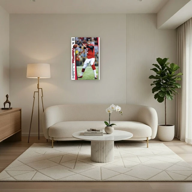 Alt view image 3 of 4 - Atlanta Falcons Matt Ryan 2014 Poster Print