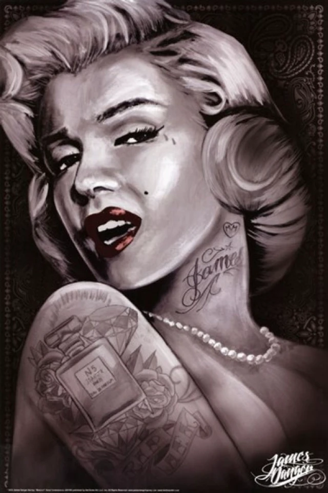 Alt view image 2 of 4 - Marilyn Monroe - Marilyn1 Poster (24 x 36) - Iconic Art