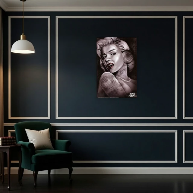 Alt view image 4 of 4 - Marilyn Monroe - Marilyn1 Poster (24 x 36) - Iconic Art