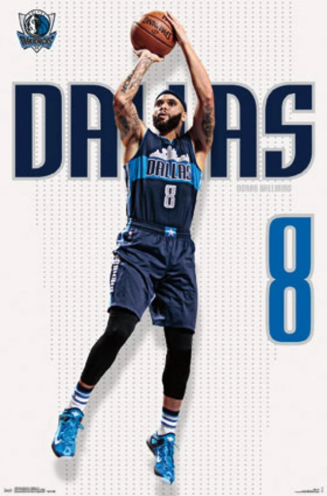 Alt view image 2 of 4 - Deron Williams Dallas Mavericks Poster Print