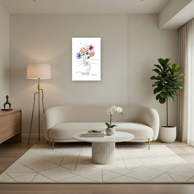 Alt view image 3 of 4 - Picasso Petite Fleurs Poster Print - 24 x 36