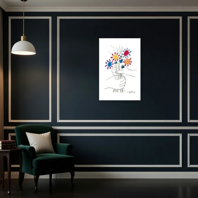 Alt view image 4 of 4 - Picasso Petite Fleurs Poster Print - 24 x 36