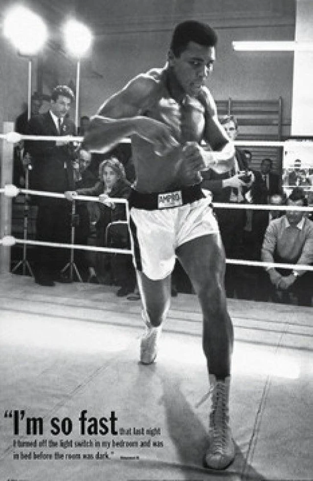 Main image of Muhammad Ali Poster - Iconic Sports Legend Art Print