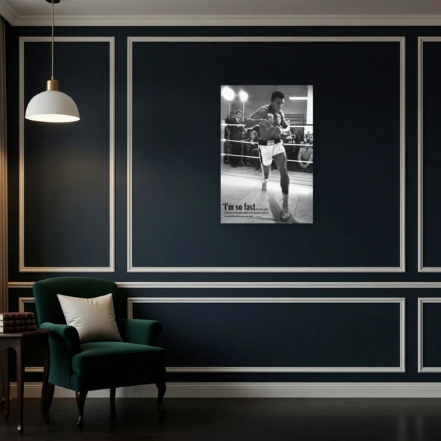 Alt view image 4 of 4 - Muhammad Ali Poster - Iconic Sports Legend Art Print