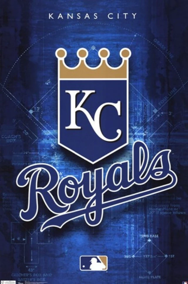Alt view image 2 of 4 - Royals Logo Poster Print - 24x36