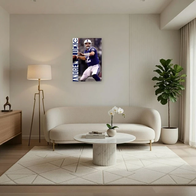Alt view image 3 of 4 - Andrew Luck Indianapolis Colts 2014 Poster Print