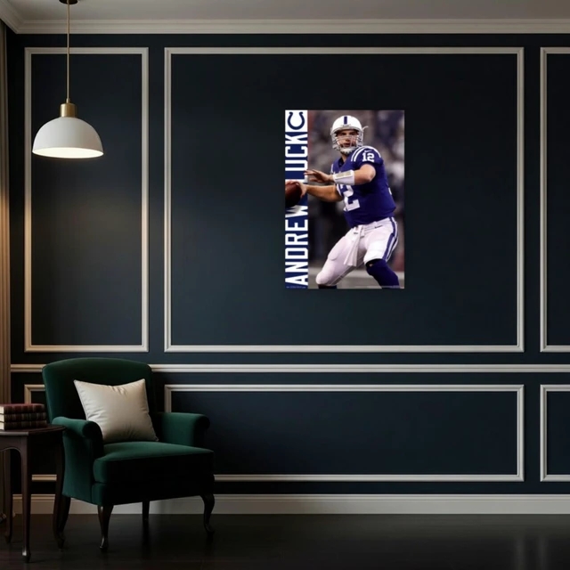 Alt view image 4 of 4 - Andrew Luck Indianapolis Colts 2014 Poster Print