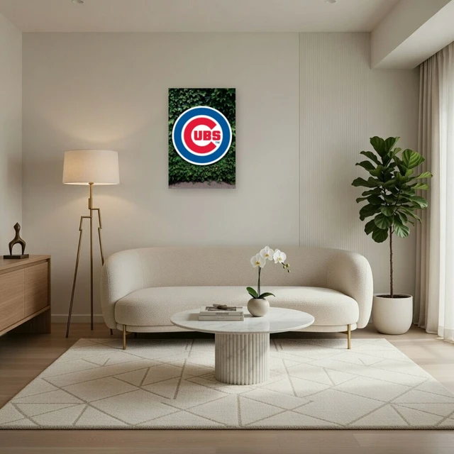 Alt view image 3 of 4 - Chicago Cubs - Logo Poster Print (22x34)