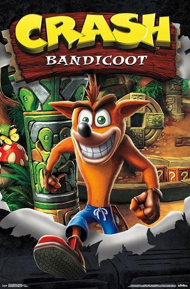 Main image of Crash Bandicoot Remastered Poster Print - 22x34