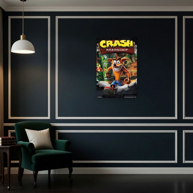 Alt view image 4 of 4 - Crash Bandicoot Remastered Poster Print - 22x34