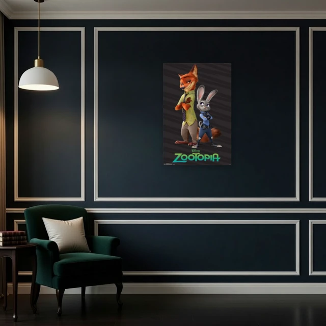 Alt view image 4 of 4 - Zootopia Partners Poster Print