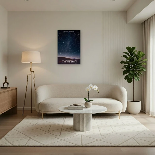 Alt view image 3 of 4 - The Stars Poster Print Captivating Celestial Art