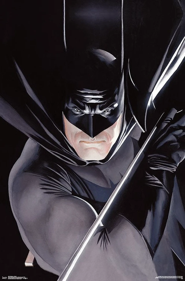 Main image of Batman Portrait Poster Print - Iconic Superhero Art