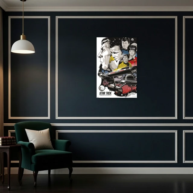 Alt view image 4 of 4 - Star Trek - To Boldly Go Poster Art Print