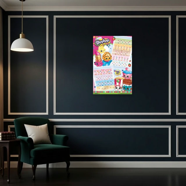 Alt view image 4 of 4 - Shopkins Season 1 Grid Poster Print