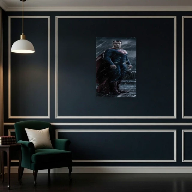 Alt view image 4 of 4 - Batman vs. Superman Poster Print - Door Art (22x34)