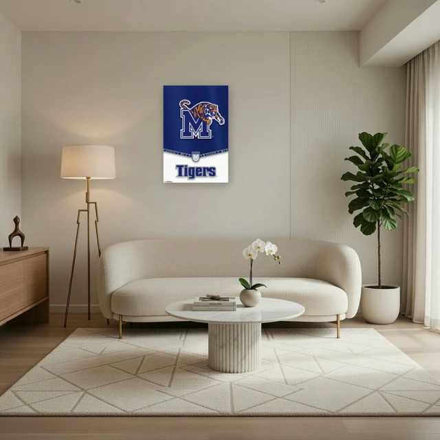 Alt view image 3 of 4 - University of Memphis Logo Poster Print - 22x34