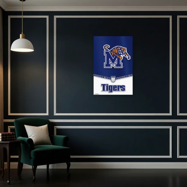 Alt view image 4 of 4 - University of Memphis Logo Poster Print - 22x34