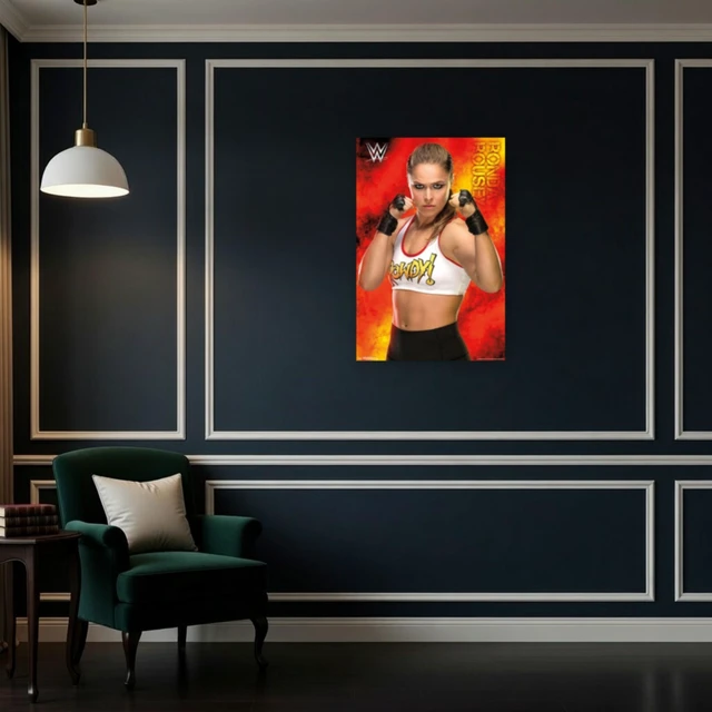 Alt view image 4 of 4 - WWE Ronda Rousey Poster Print - 22x34