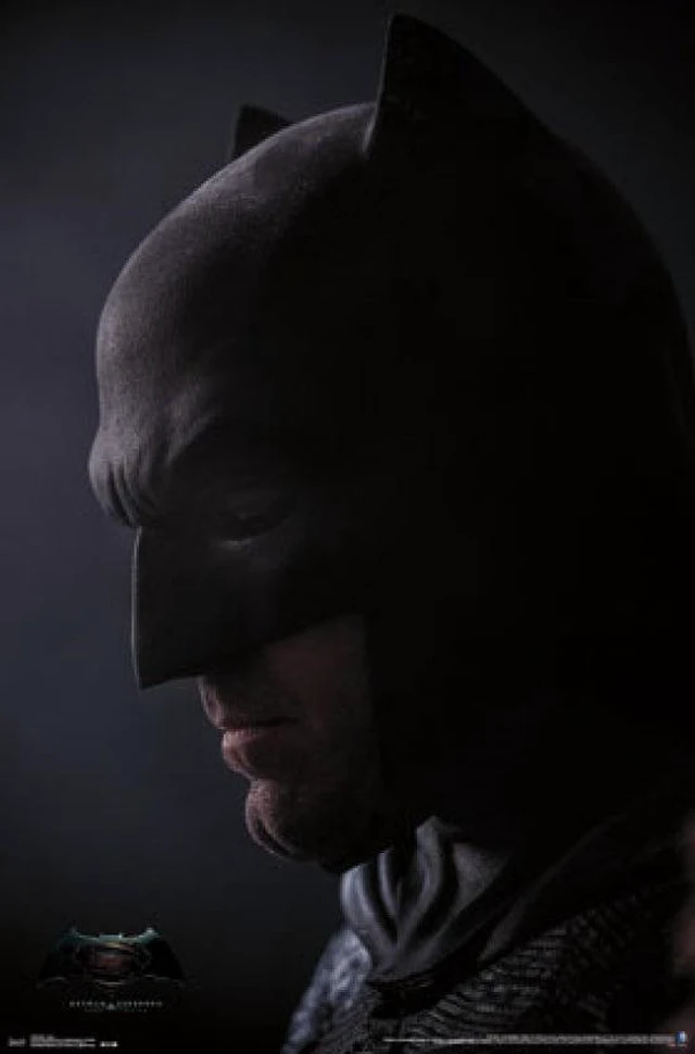 Main image of Batman vs. Superman Cowl Poster Print (22 x 34)