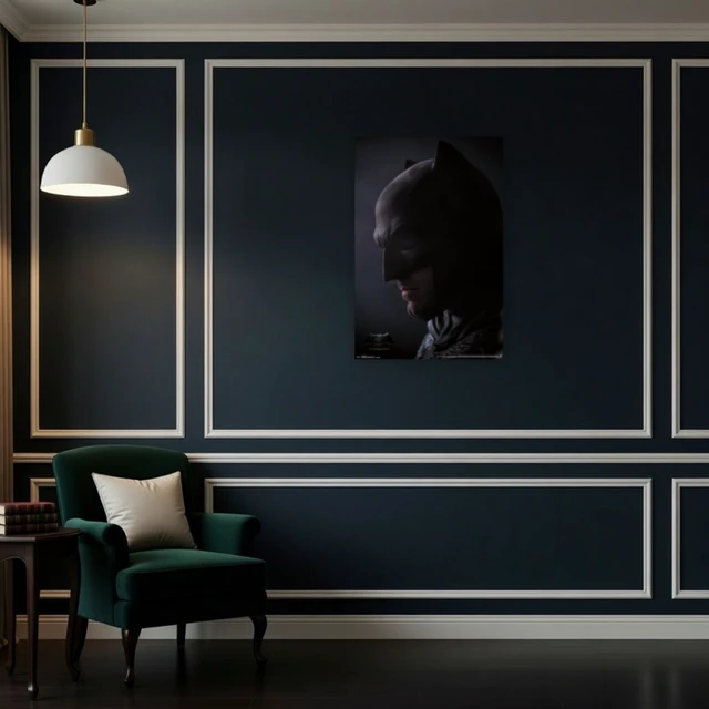 Alt view image 4 of 4 - Batman vs. Superman Cowl Poster Print (22 x 34)
