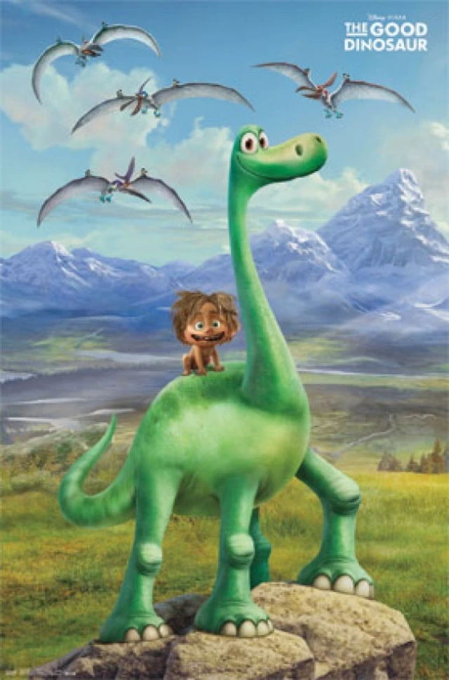 Alt view image 2 of 4 - The Good Dinosaur Faces Poster Print - 22 x 34