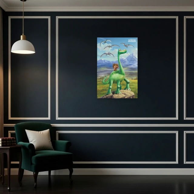 Alt view image 4 of 4 - The Good Dinosaur Faces Poster Print - 22 x 34