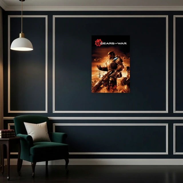 Alt view image 4 of 4 - Gears Of War Key Art Poster - High-Quality Print