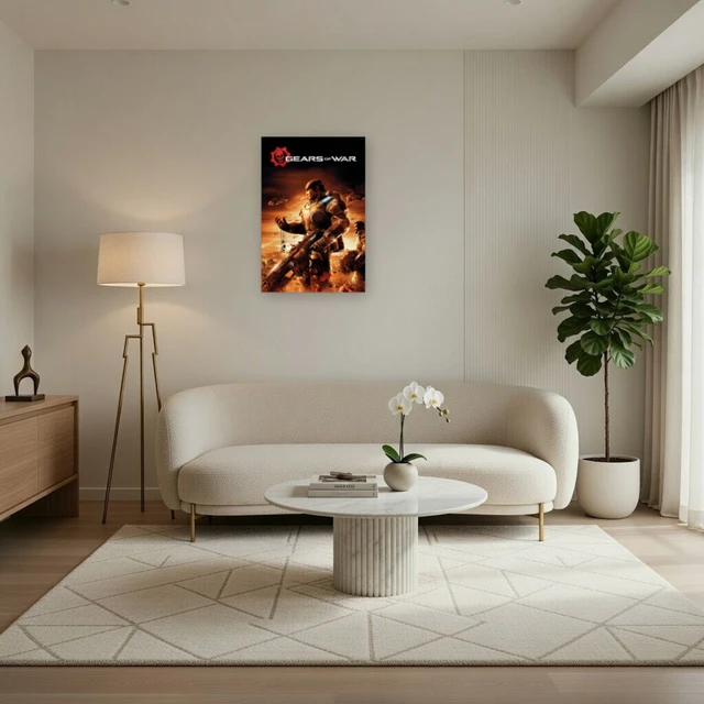 Alt view image 3 of 4 - Gears Of War Key Art Poster - High-Quality Print