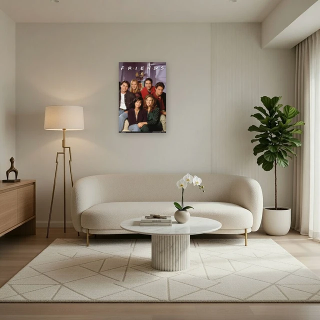 Alt view image 3 of 4 - Friends Apartment Poster Print (22 x 34)