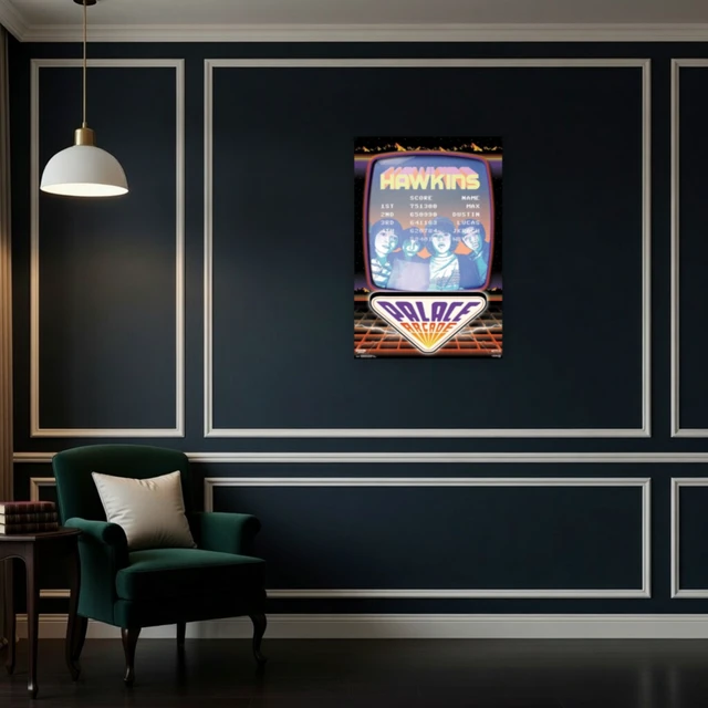 Alt view image 4 of 4 - Stranger Things 2 Palace Arcade Poster Print