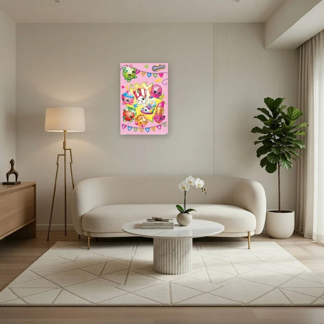 Alt view image 3 of 4 - Shopkins Poster Print - Colorful Characters for Your Space