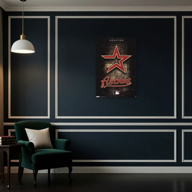 Alt view image 4 of 4 - Houston Astros 2011 Logo Poster Print