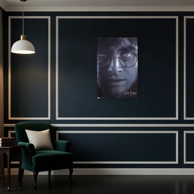 Alt view image 4 of 4 - Harry Potter and the Deathly Hallows Part 2 - Harry Poster Print