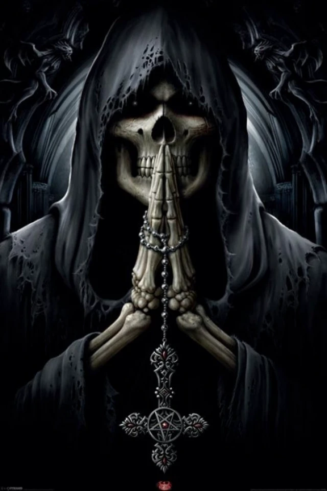 Alt view image 2 of 4 - Spiral Death Prayer Poster - Stunning Wall Art