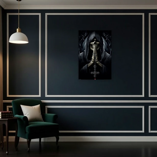 Alt view image 4 of 4 - Spiral Death Prayer Poster - Stunning Wall Art