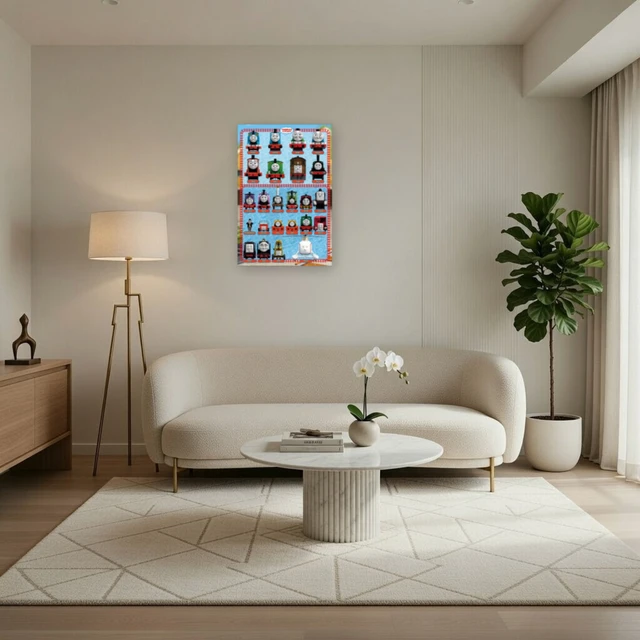 Alt view image 3 of 4 - Thomas and Friends Characters Poster - Classic Kids' Artwork