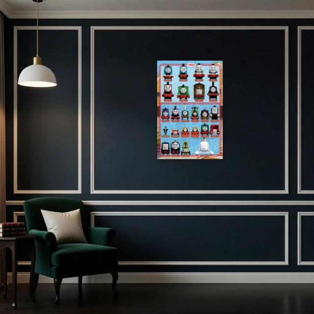Alt view image 4 of 4 - Thomas and Friends Characters Poster - Classic Kids' Artwork