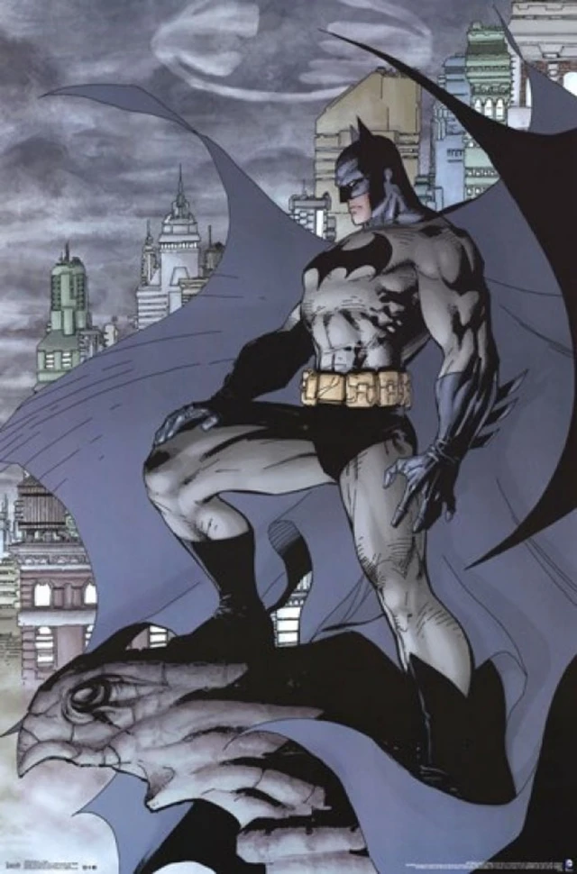 Alt view image 2 of 4 - Batman Cape Poster Print