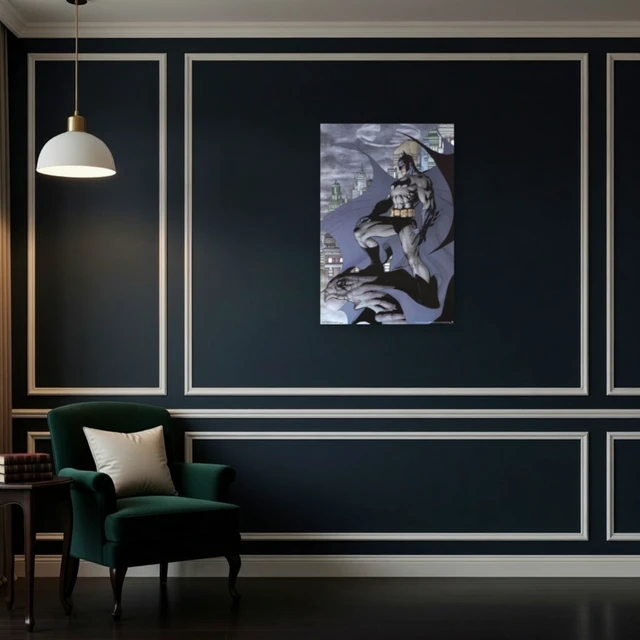 Alt view image 4 of 4 - Batman Cape Poster Print