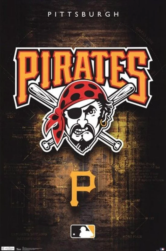 Main image of Pirates - Logo Poster Print (24x36)