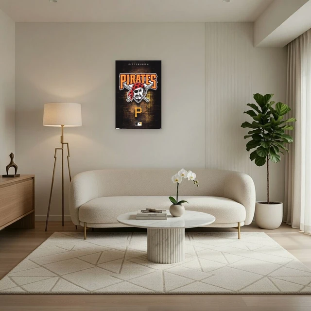 Alt view image 3 of 4 - Pirates - Logo Poster Print (24x36)